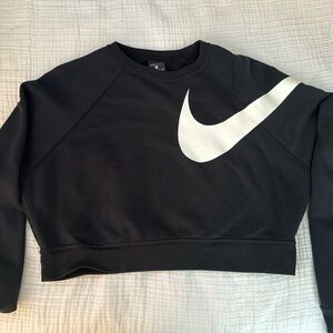 Nike cropped sweatshirt